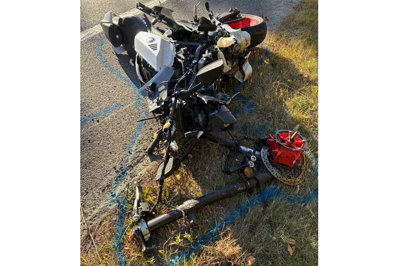 Accident mortel à Orford : un motocycliste de 24 ans perd la vie